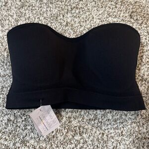 Auden Black Strapless Bandeau
